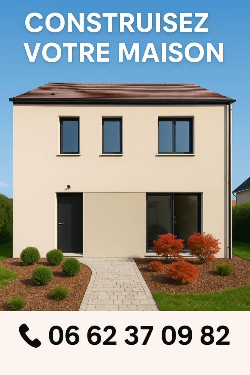 Maison neuve - Projet de construction d'une maison 80 m² avec terrain à MITRY-MORY (77) à MITRY-MORY (77), prix 141 000 €