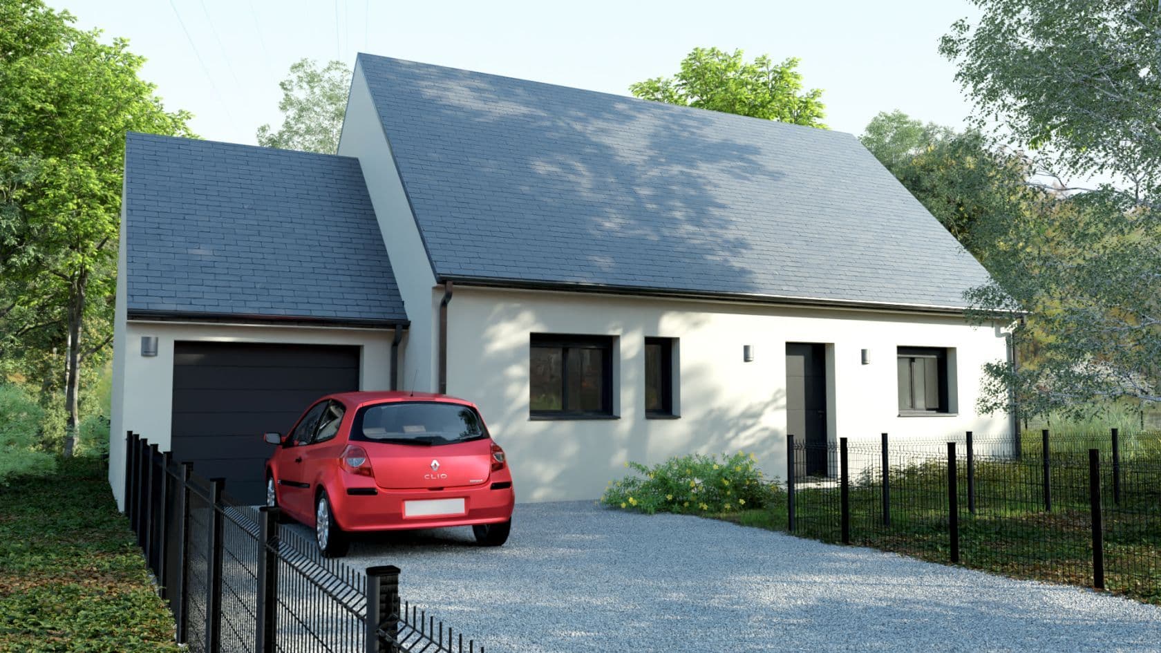 Maison neuve - Projet de construction d'une maison 70 m² avec terrain à CHEMILLE (49) à CHEMILLE (49), prix 130 000 €