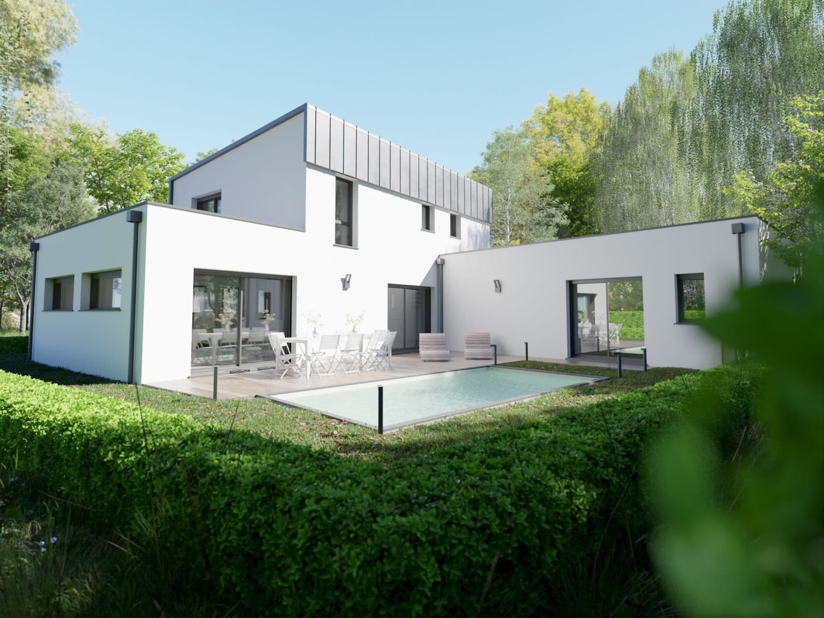 Maison neuve - Projet de construction d'une maison 160 m² avec terrain à ANDARD (49) à ANDARD (49), prix 350 000 €