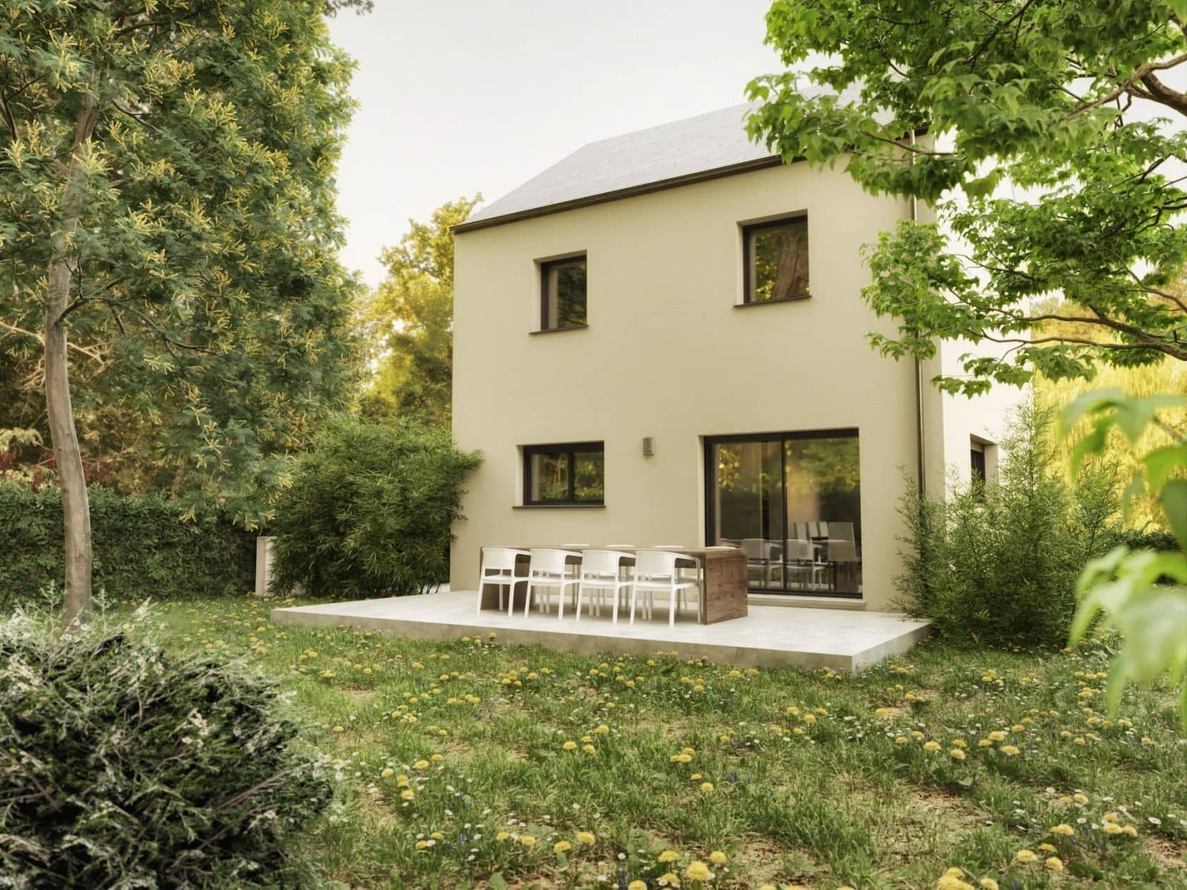 Terrain - Projet de construction d'une maison m² avec terrain à FONTAINE-GUERIN (49) à FONTAINE-GUERIN (49), prix 39 093 €