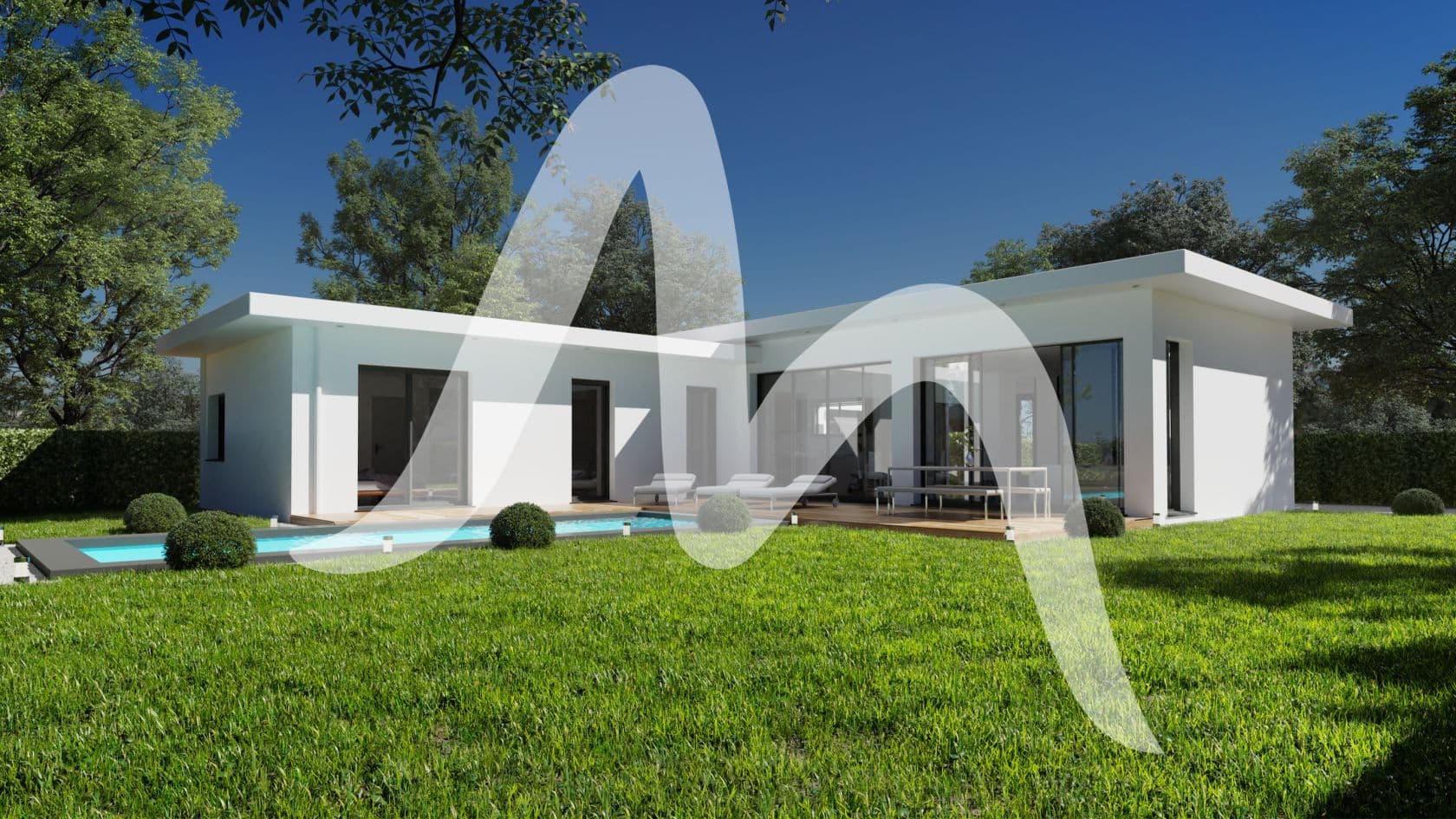 Terrain MONTREUIL-JUIGNE (49) - 410m² - 139900€ (photo 2/2)