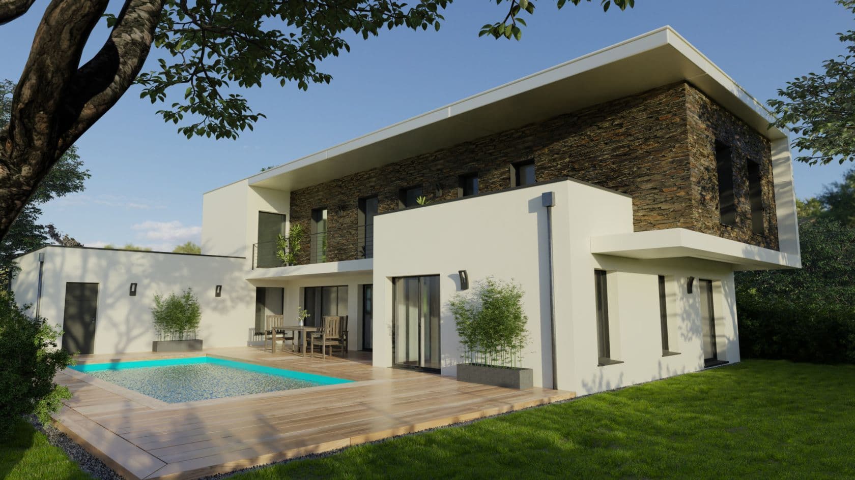 Terrain - Projet de construction d'une maison m² avec terrain à BOUCHEMAINE (49) à BOUCHEMAINE (49), prix 150 000 €