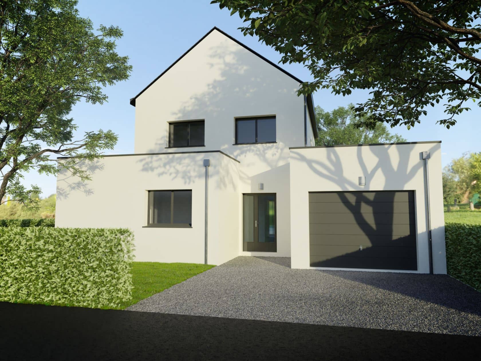 Terrain - Projet de construction d'une maison m² avec terrain à LE PLESSIS-GRAMMOIRE (49) à LE PLESSIS-GRAMMOIRE (49), prix 100 000 €