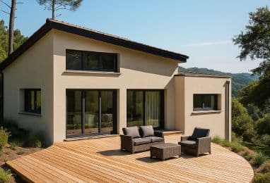 Maison neuve - Projet de construction d'une maison de 132 m² avec terrain à LA MEIGNANNE (49) à LA MEIGNANNE (49), prix 320 000 €