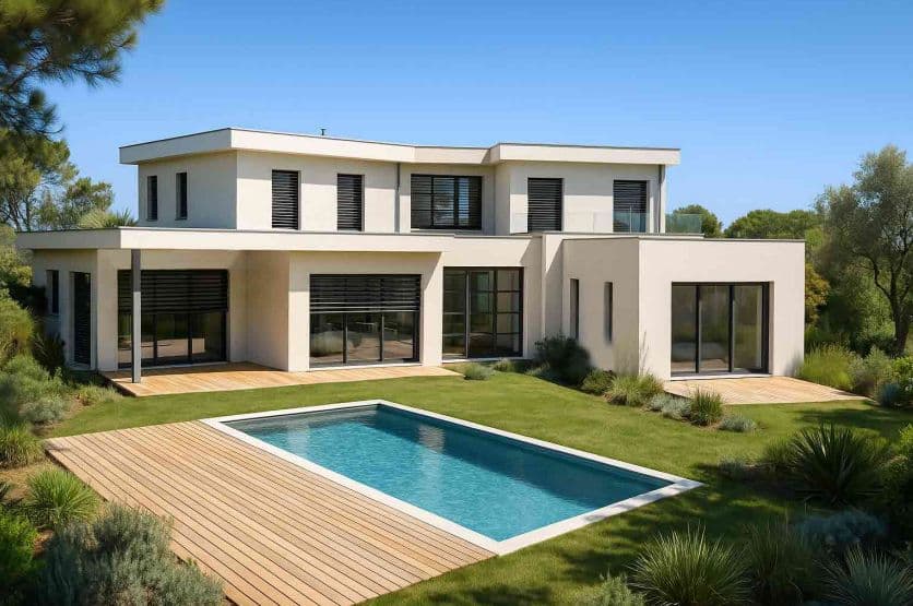 Maison neuve - EXCLUSIVITE LOGEMAINE : Projet de construction d'une maison 148 m² avec terrain à BOUCHEMAINE (49) à 8 ROUTE DE LA PIVERDIERE (49), prix 385 000 €