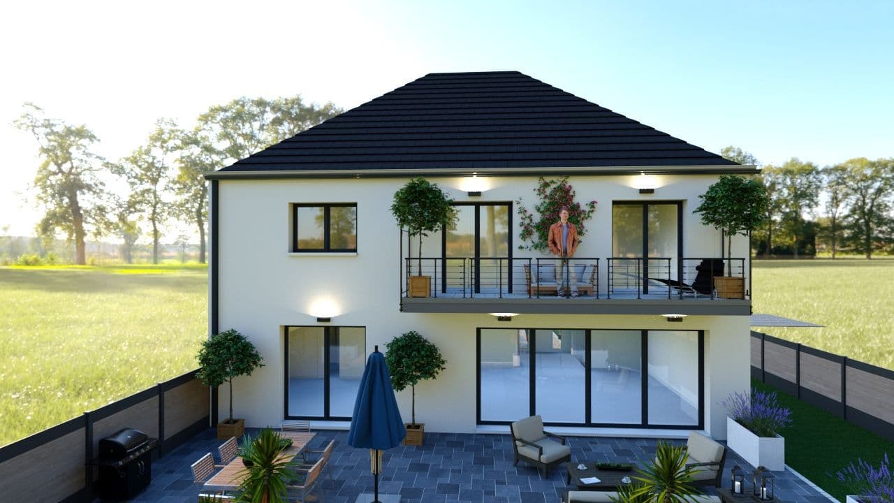 Maison neuve - Projet de construction 100% sur-mesure avec terrain à MEAUX (77) à MEAUX (77), prix 250 000 €