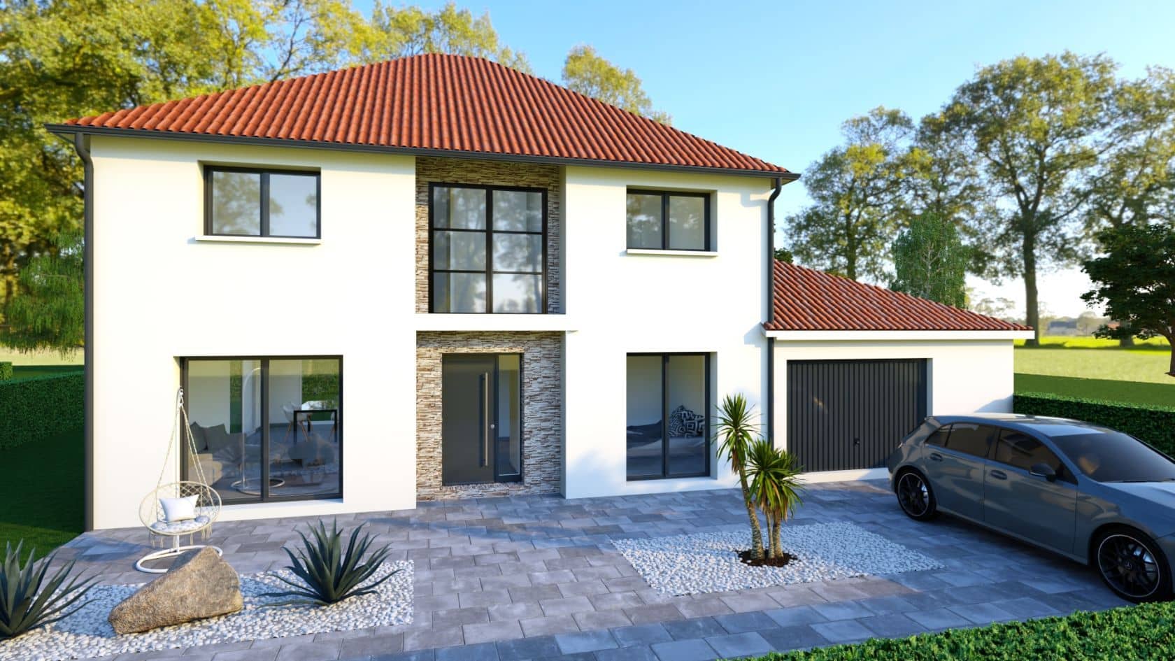 Maison neuve - Projet de construction 100% sur-mesure avec terrain à TORCY (77) à TORCY (77), prix 280 000 €