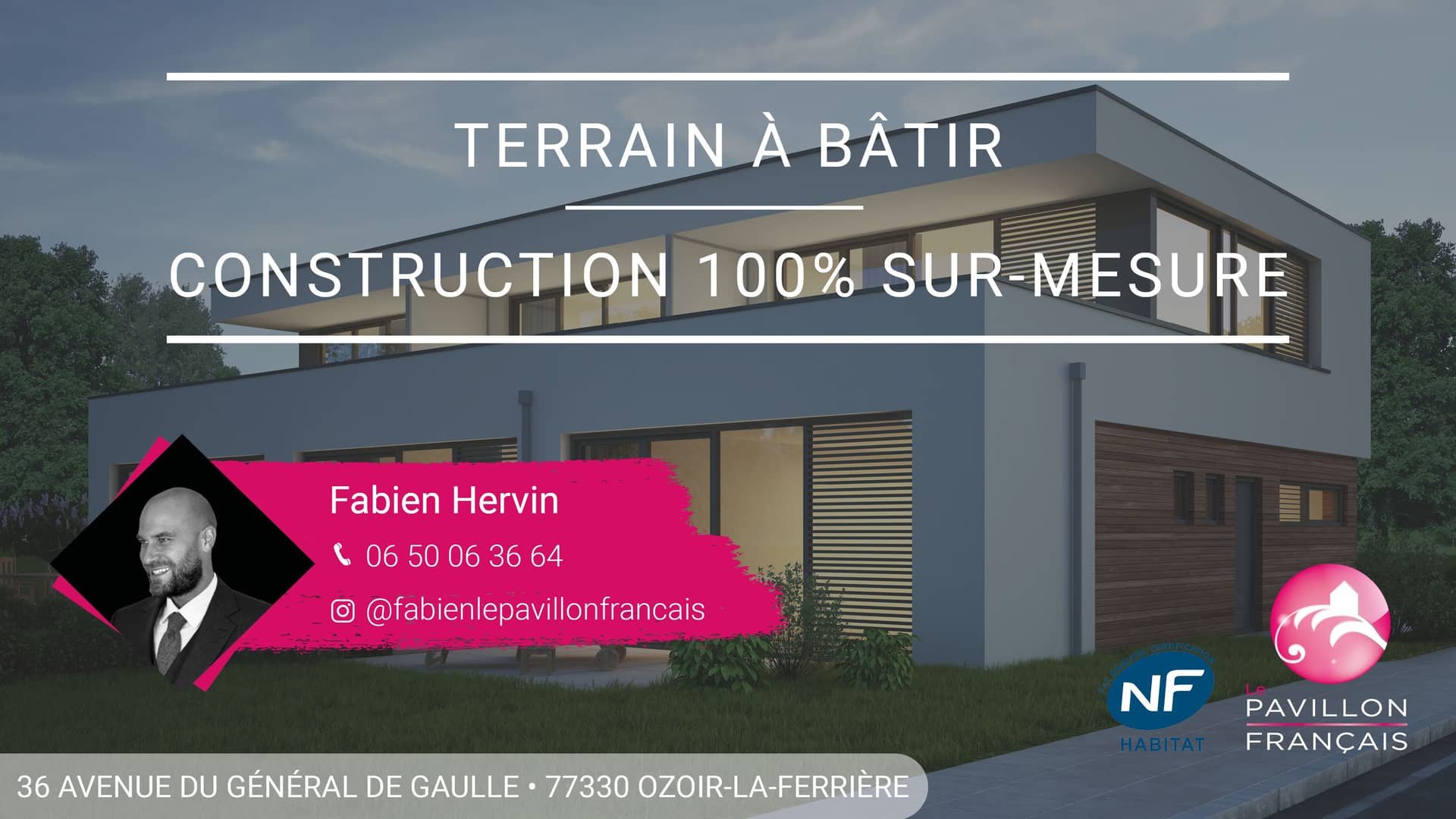 Terrain - Terrain à bâtir de 1019 m² à ESBLY (77) à ESBLY (77), prix 317 000 €