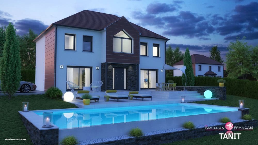 Maison neuve - Projet de construction d'une maison 120 m² avec terrain à ROISSY-EN-BRIE (77) à ROISSY-EN-BRIE (77), prix 251 928 €
