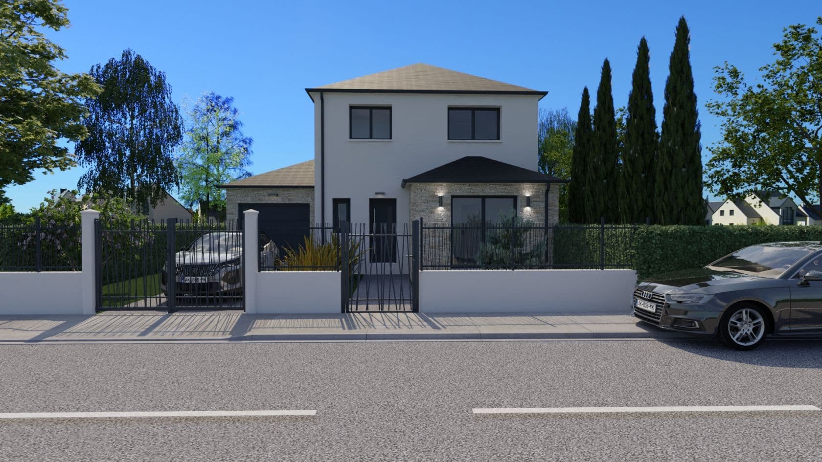 Maison neuve - Projet de construction d'une maison 125 m² avec terrain à CHAMPS-SUR-MARNE (77) à CHAMPS-SUR-MARNE (77), prix 250 000 €