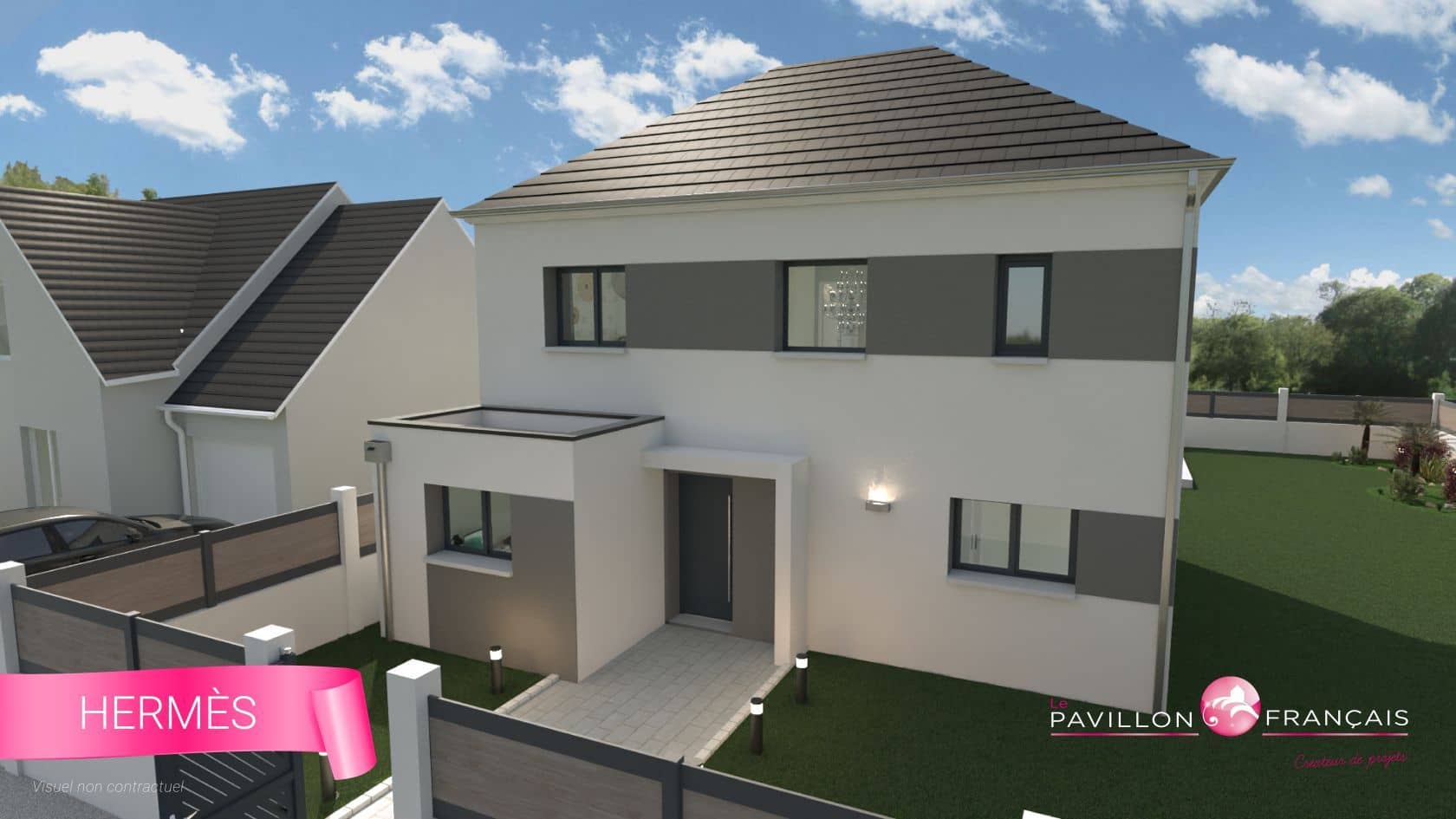 Maison neuve - Projet de construction d'une maison 138 m² avec terrain à MONTIGNY-LENCOUP (77) à MONTIGNY-LENCOUP (77), prix 210 491 €