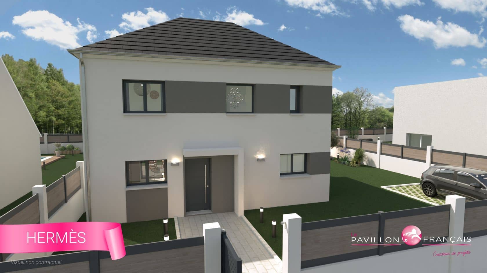 Maison neuve - Projet de construction d'une maison 131 m² avec terrain à MONTIGNY-LENCOUP (77) à MONTIGNY-LENCOUP (77), prix 195 503 €