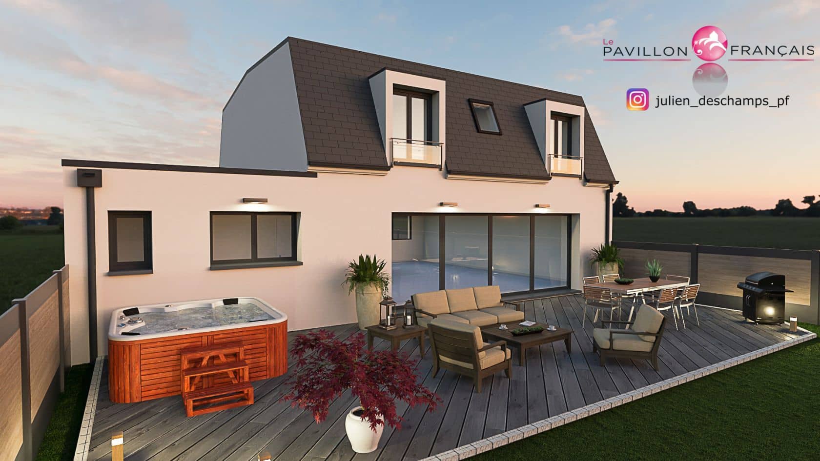 Maison neuve - Projet de construction d'une maison 150 m² avec terrain à RUEIL-MALMAISON (92) à RUEIL-MALMAISON (92), prix 370 000 €