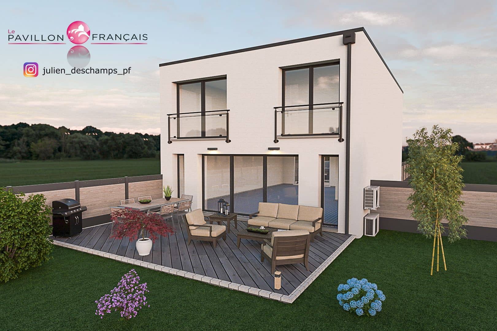 Maison neuve - Projet de construction d'une maison 140 m² avec terrain à HOUILLES (78) à HOUILLES (78), prix 280 000 €