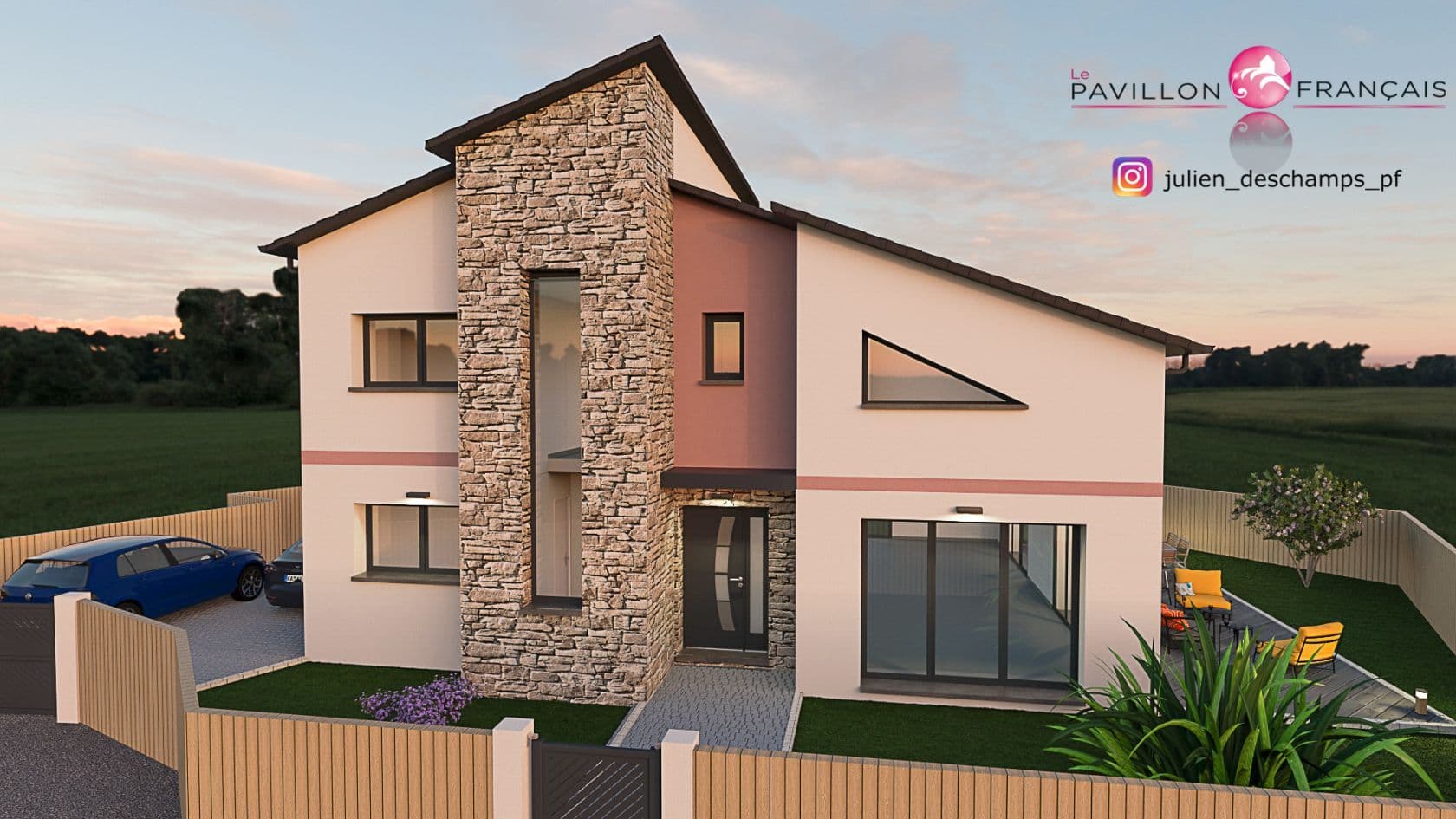 Maison neuve - Projet de construction d'une maison 150 m² avec terrain à LE MESNIL-LE-ROI (78) à LE MESNIL-LE-ROI (78), prix 320 000 €