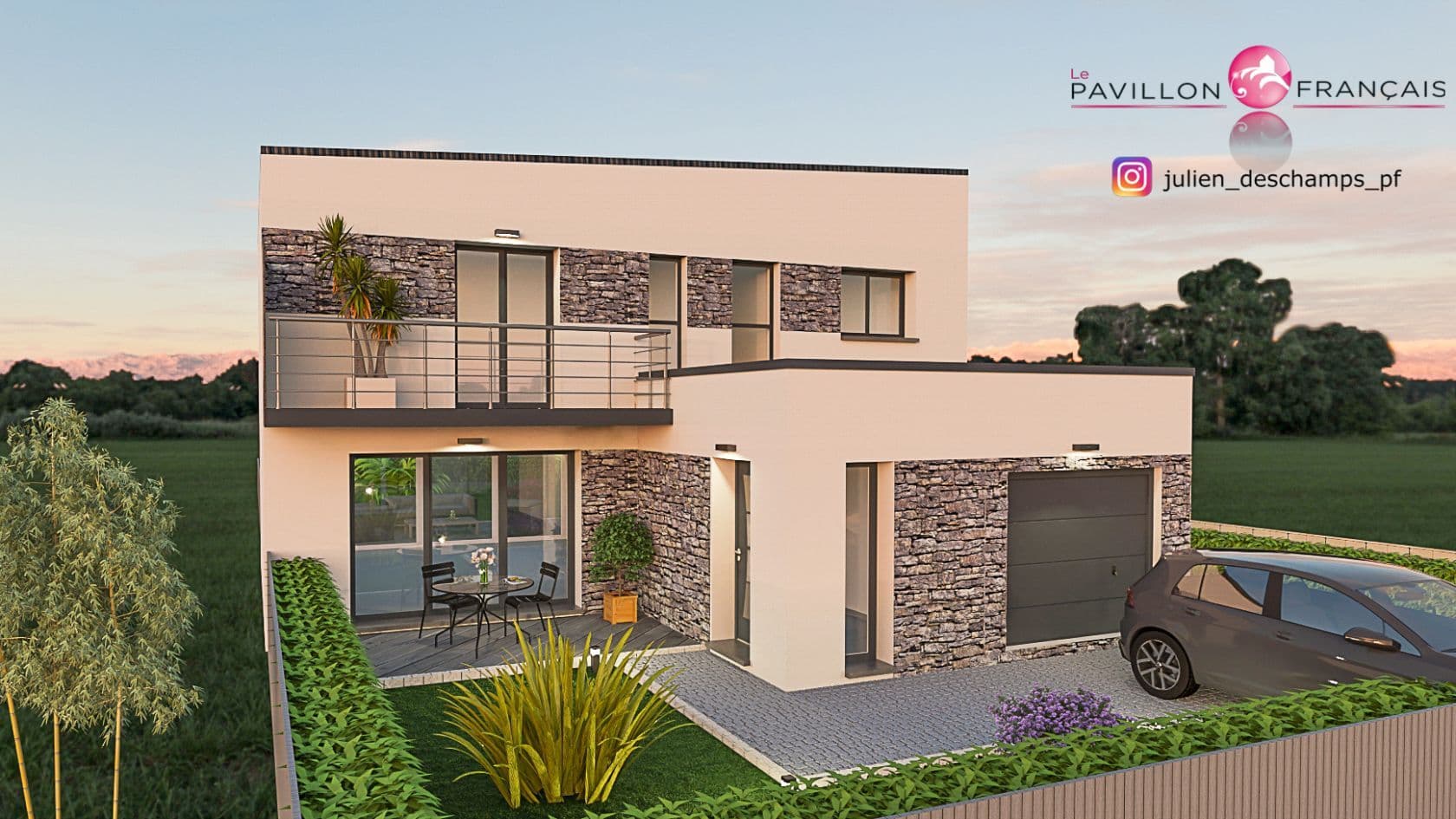 Maison neuve - Projet de construction d'une maison 130 m² avec terrain à CONFLANS-SAINTE-HONORINE (78) à CONFLANS-SAINTE-HONORINE (78), prix 240 000 €