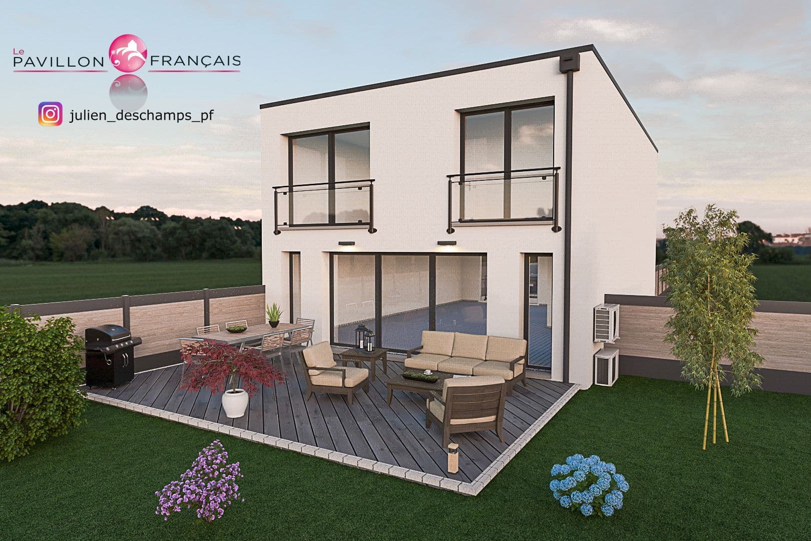 Maison neuve - Projet de construction d'une maison 140 m² avec terrain à CONFLANS-SAINTE-HONORINE (78) à CONFLANS-SAINTE-HONORINE (78), prix 280 000 €