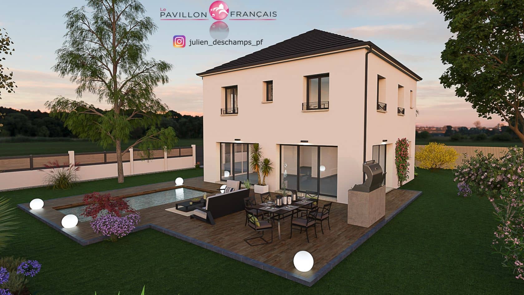 Maison neuve - Projet de construction d'une maison 120 m² avec terrain à VERNOUILLET (78) à VERNOUILLET (78), prix 220 000 €