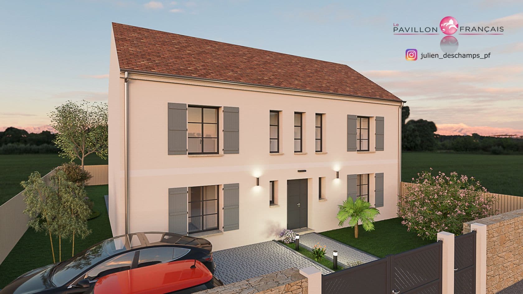 Maison neuve - Projet de construction d'une maison 140 m² avec terrain à VERNOUILLET (78) à VERNOUILLET (78), prix 260 000 €