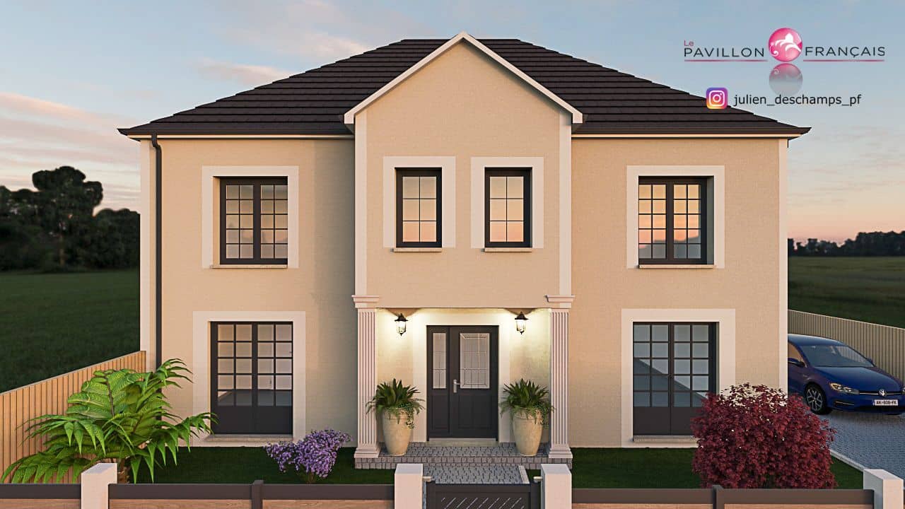 Maison neuve - Projet de construction d'une maison 150 m² avec terrain à FEUCHEROLLES (78) à FEUCHEROLLES (78), prix 300 000 €