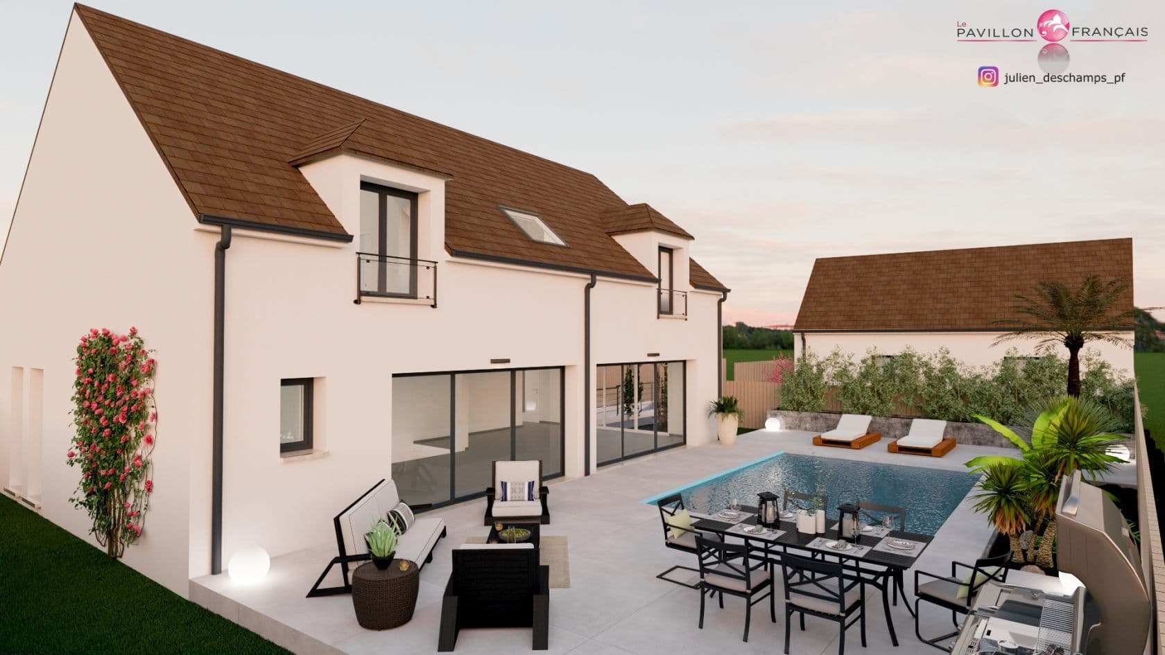 Maison neuve - Projet de construction d'une maison 140 m² avec terrain à MAULE (78) à MAULE (78), prix 260 000 €