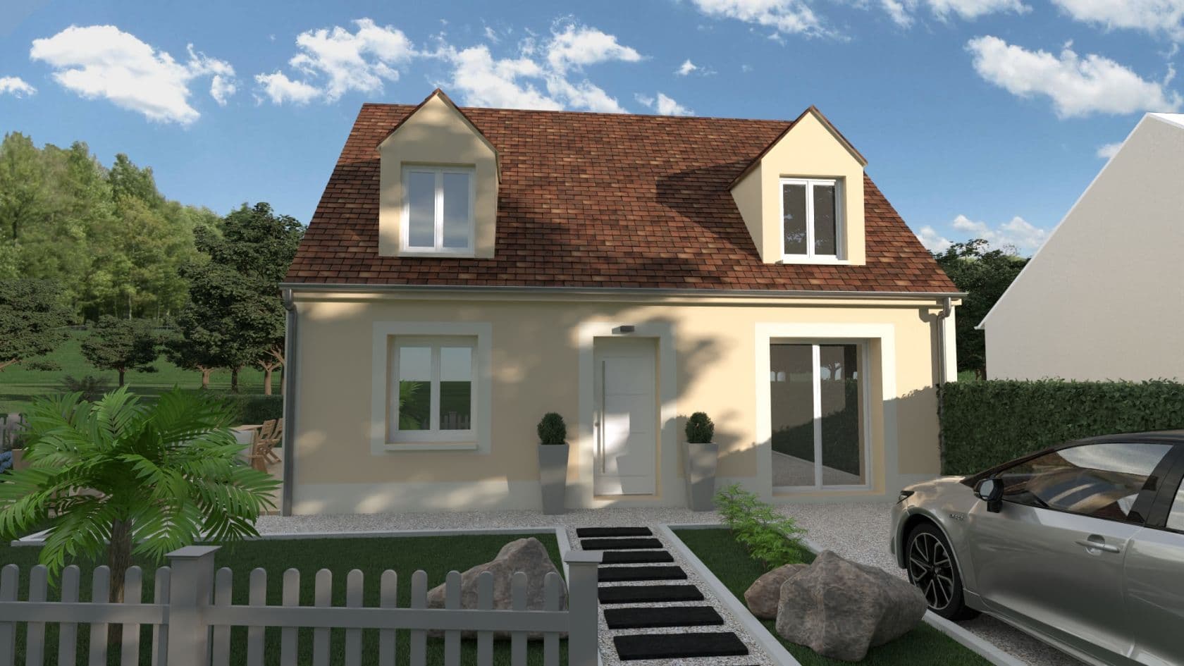 Terrain BORNEL (60) - 738m² - 130500€ (photo 2/6)