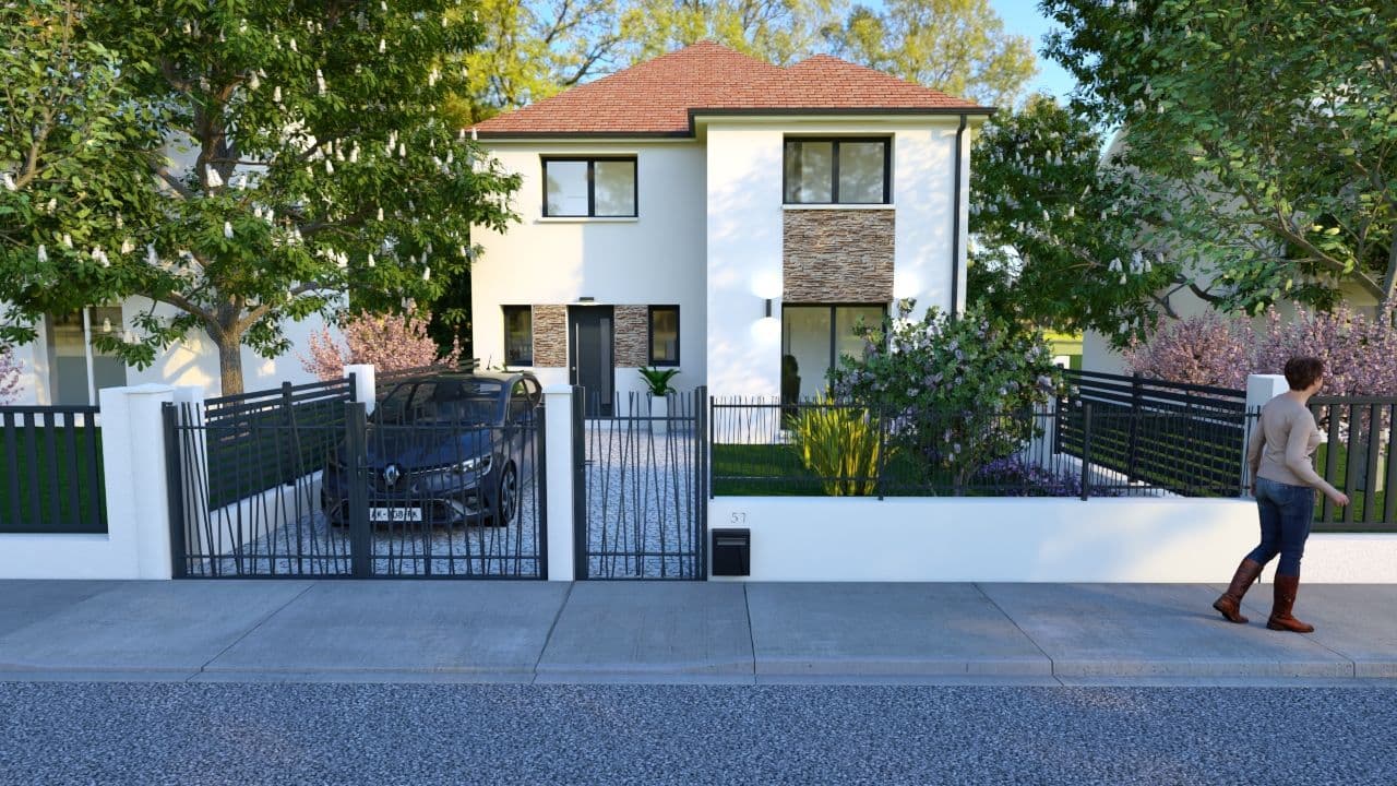Maison neuve - Projet de construction d'une maison 110 m² avec terrain à SOIGNOLLES-EN-BRIE (77) à SOIGNOLLES-EN-BRIE (77), prix 210 000 €