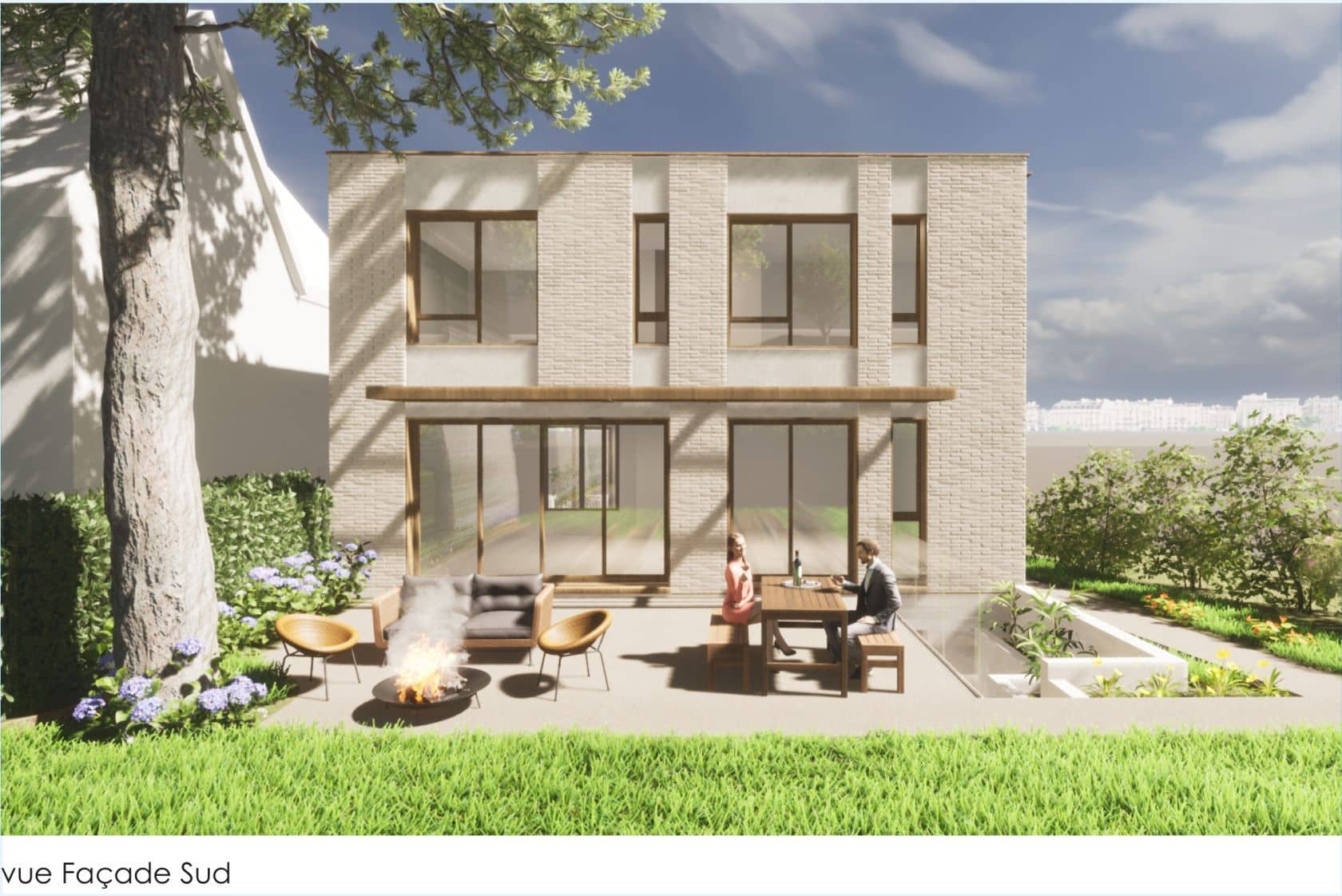 Maison neuve - Projet de construction d'une maison 186 m² avec terrain à LA CELLE-SAINT-CLOUD (78) à LA CELLE-SAINT-CLOUD (78), prix 523 000 €