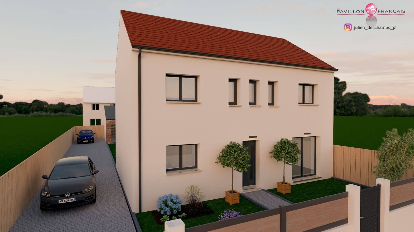 Maison neuve - Projet de construction d'une maison 120 m² avec terrain à THOIRY (78) à THOIRY (78), prix 220 000 €
