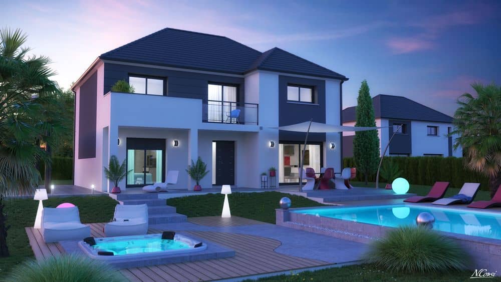 Maison neuve - Maison 160 m² avec terrain à MONTESSON (78) à MONTESSON (78), prix 300 000 €