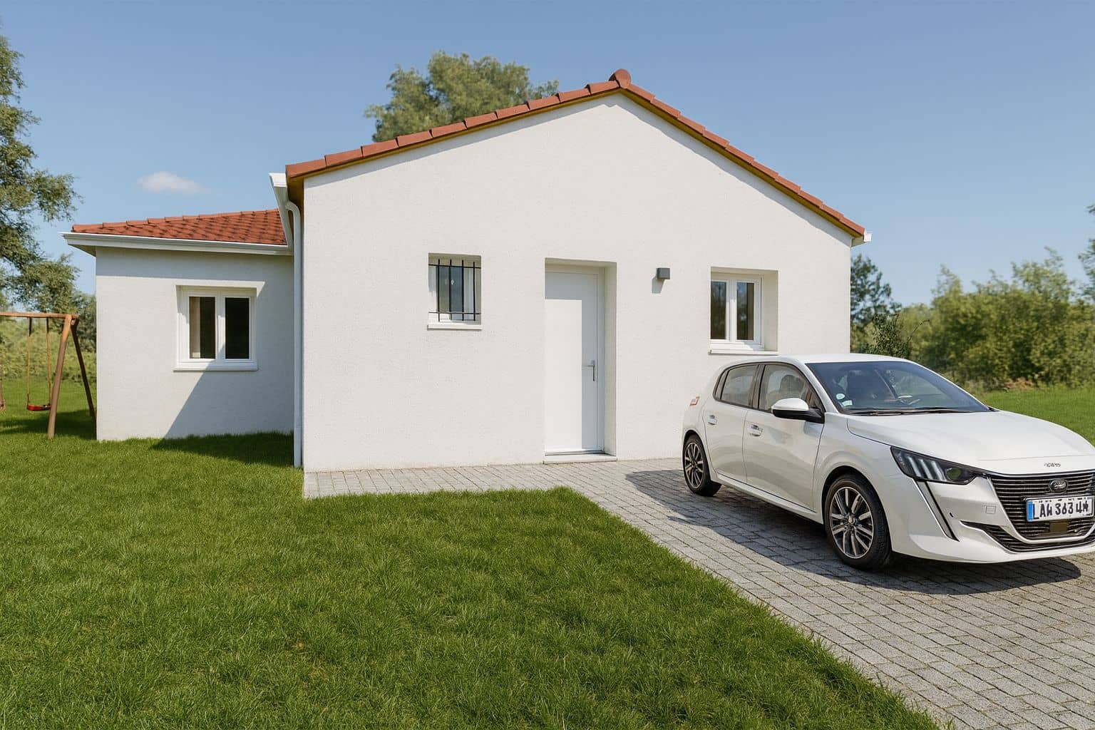 Maison neuve - Maison 69 m² avec terrain à AUBIERE (63) à AUBIERE, prix 85 680 €